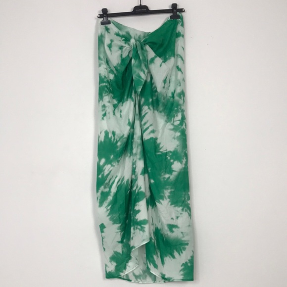ALANUI Pareo Tie-dye Wrap Skirt - Picture 4 of 9
